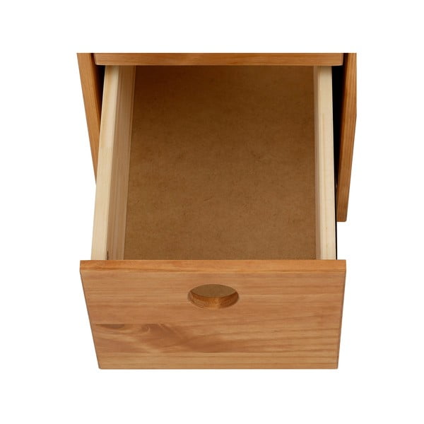 Pracovný stôl z borovicového dreva 50x100 cm Alpi – Støraa-image-4