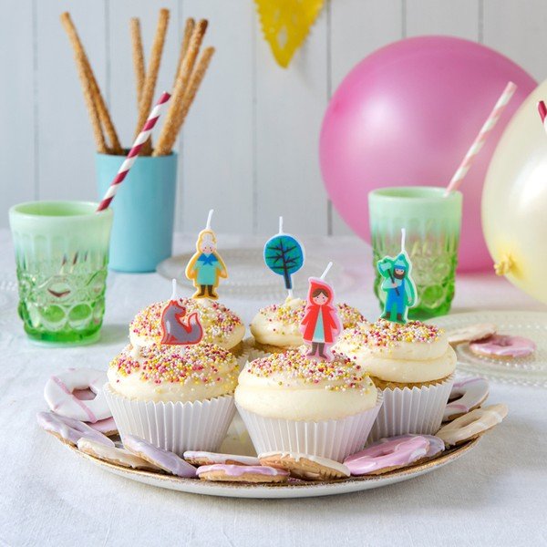 Sada 5 sviečok s motívom Červenej Čiapočky Rex London Red Riding Hood-image-3