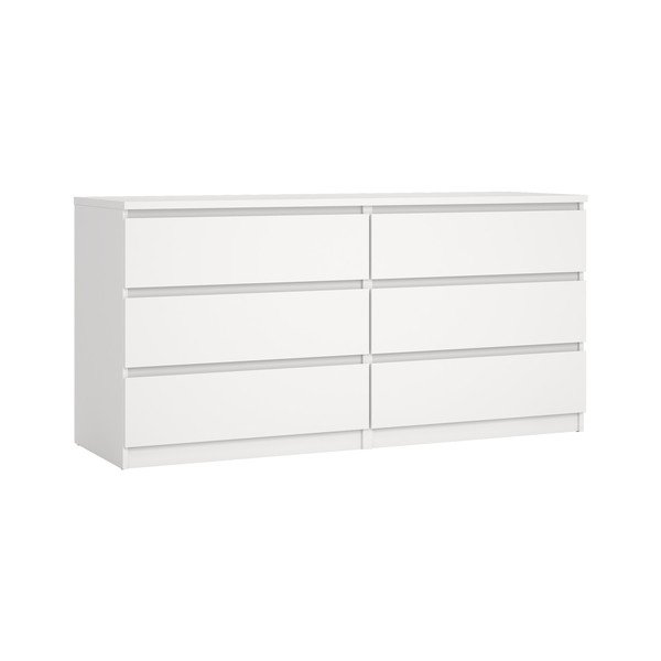 Biela komoda 154x76x50 cm Naia – Tvilum