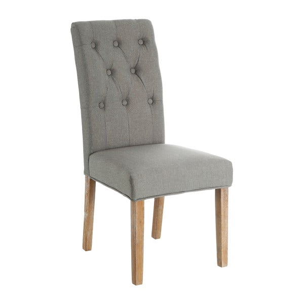 Sivá jedálenská stolička Ixia Silla Gris, 49 x 99,5 cm