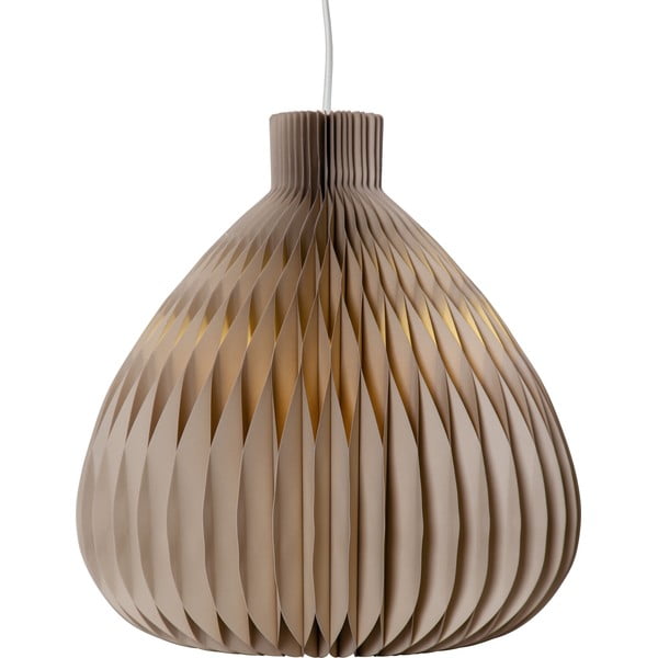 Svetlohnedé tienidlo ø 38 cm Honeycomb – Star Trading-image-2