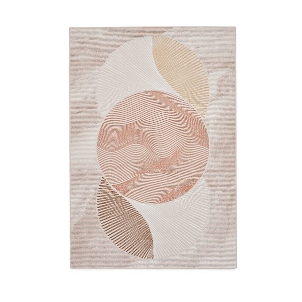 Ružovo-krémový koberec 160x230 cm Creation – Think Rugs