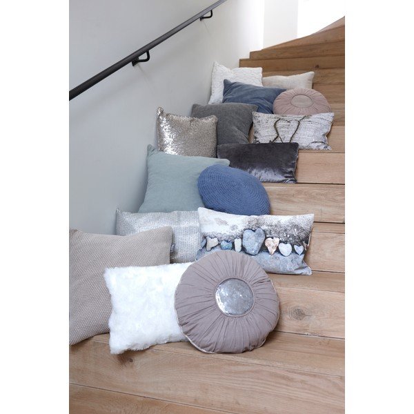 Ružový vankúš Walra Glitter, 45 × 45 cm-image-4