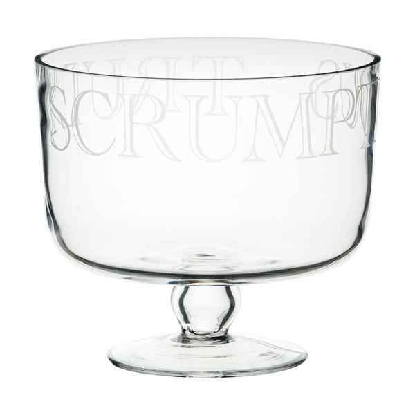 Sklenená misa  na nožičke Kitchen Craft Master Class Artesà