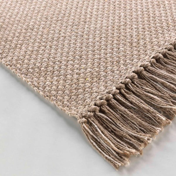 Béžový prateľný koberec 50x80 cm Pietro – douceur d'intérieur-image-3