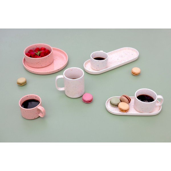 Béžový porcelánový tanier ø 25 cm Fika – ONA-image-4