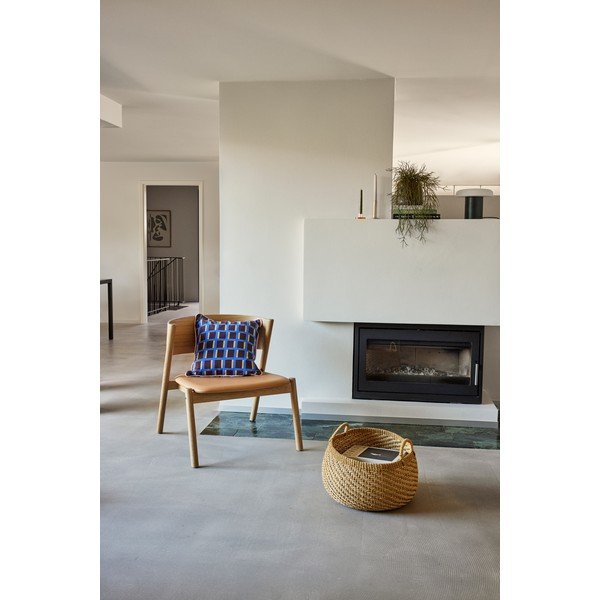 Svetlohnedé kreslo Oblique – Hübsch-image-1