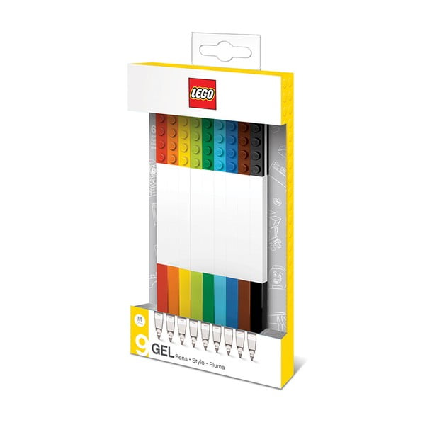 Sada 9 gélových pier LEGO® Pyramid