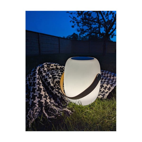 LED prenosné vonkajšie svietidlo s časovačom a reproduktorom na USB ø 18 cm Cardiff – House Nordic-image-3