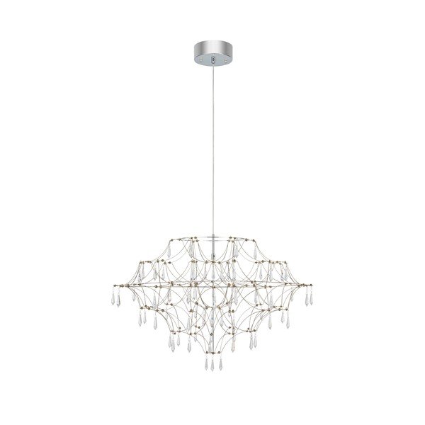 LED závesné svietidlo v striebornej farbe ø 80 cm Efesos – Markslöjd