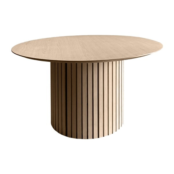 Okrúhly jedálenský stôl s doskou v dubovom dekore ø 120 cm Linley – Actona