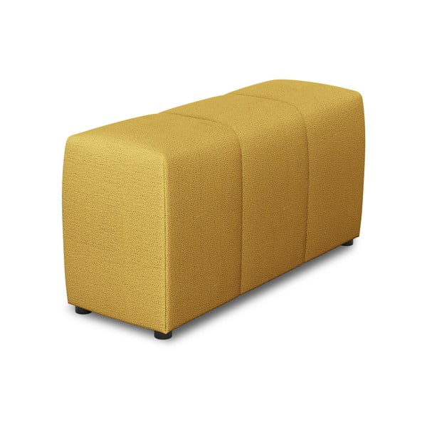 Žltá podrúčka k modulárnej pohovke Rome - Cosmopolitan Design