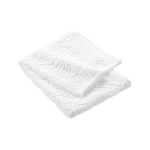Biely froté bavlnený uterák 50x90 cm Madeira – douceur d'intérieur
