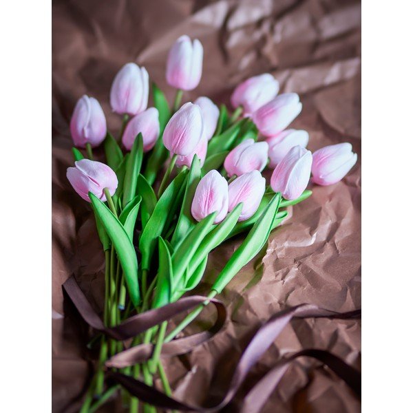 Umelý kvet (výška  32 cm) Tulip – Bloomingville-image-1