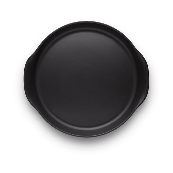 Čierny kameninový servírovací tanier Eva Solo Nordic, 30 cm