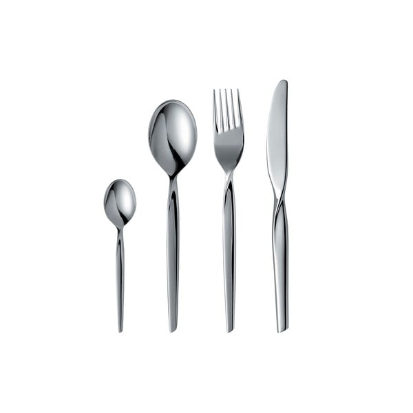 Antikoro príbor v striebornej farbe 16 ks Twist – Gense-image-2