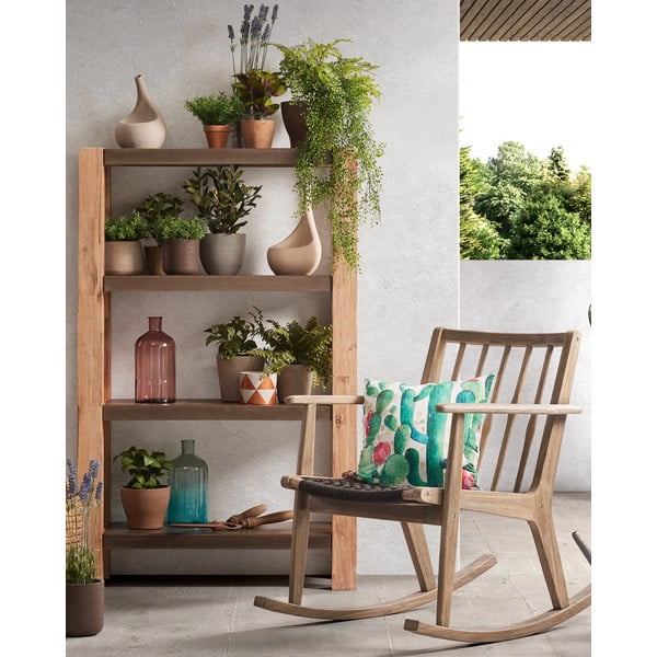 Súprava 3 tmavohnedých cementových kvetináčov La Forma Lux-image-4