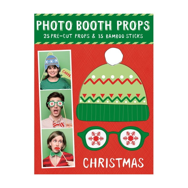 Vianočné rekvizity (nielen) do fotobúdky Galison Mudpuppy Photo Booth Props Christmas