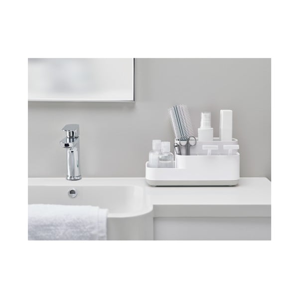 Biely univerzálny kúpeľňový stojan Josoph Josoph EasyStore
