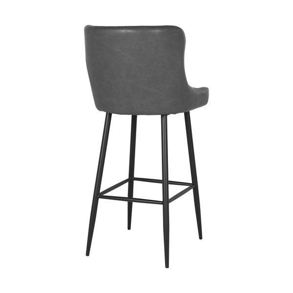Tmavosivá barová stolička 105 cm Dallas – House Nordic-image-3