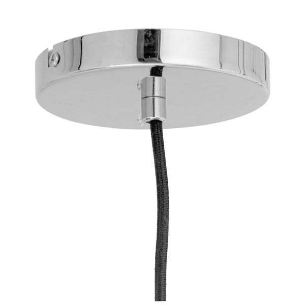 Biele závesné svietidlo s textilným tienidlom ø 21 cm Pica – Bloomingville-image-2