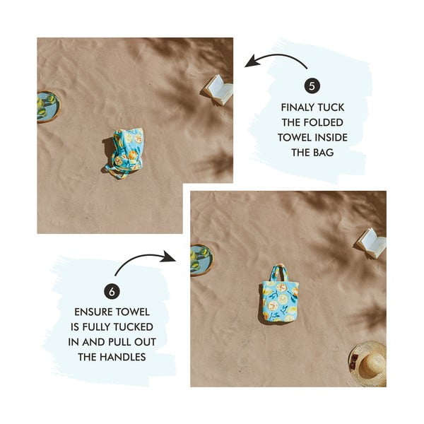 Zelená plážová osuška 150x75 cm Summer Fruits - Catherine Lansfield-image-3