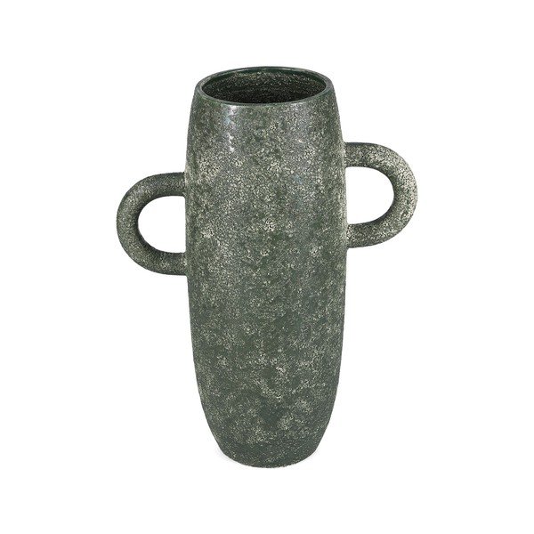 Zelená keramická váza (výška  30 cm) Bullet – S|P Collection-image-2