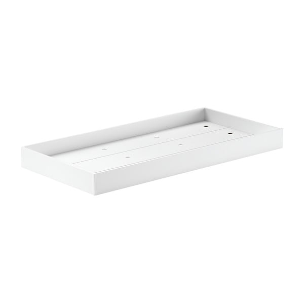 Biela detská posteľ z bukového dreva s výsuvným lôžkom a úložným priestorom 90x200 cm Forrest – Vipack-image-3