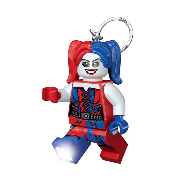 Svietiaca kľúčenka LEGO® DC Super Heroes Harley Quinn