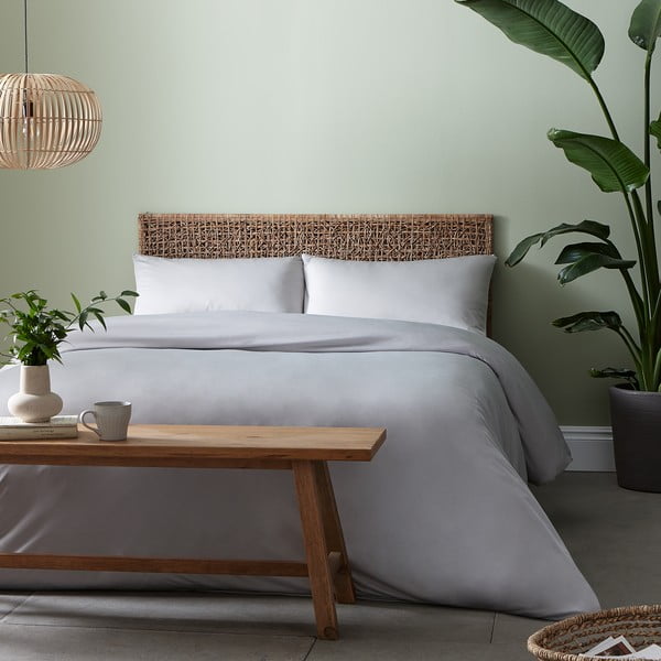 Sivé obliečky 200x200 cm So Soft - Catherine Lansfield-image-1