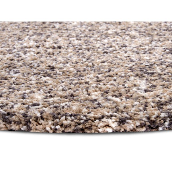 Béžový okrúhly koberec ø 120 cm Shag – Hanse Home-image-3