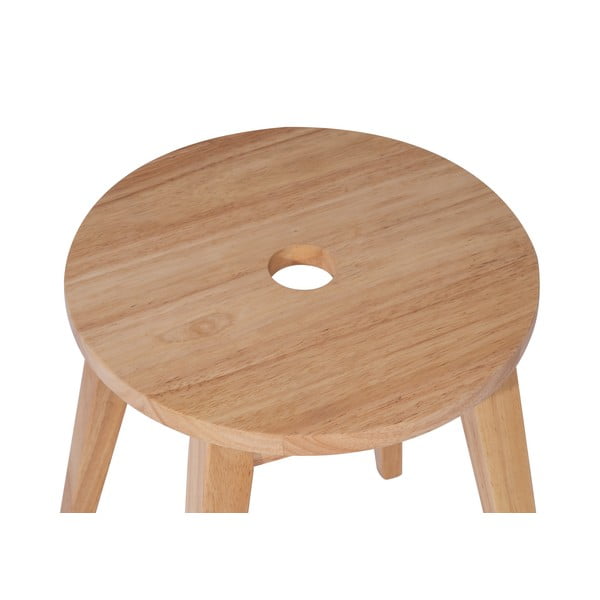 Svetlo prírodné stolička z kaučukového dreva Club – Bonami Essentials-image-4