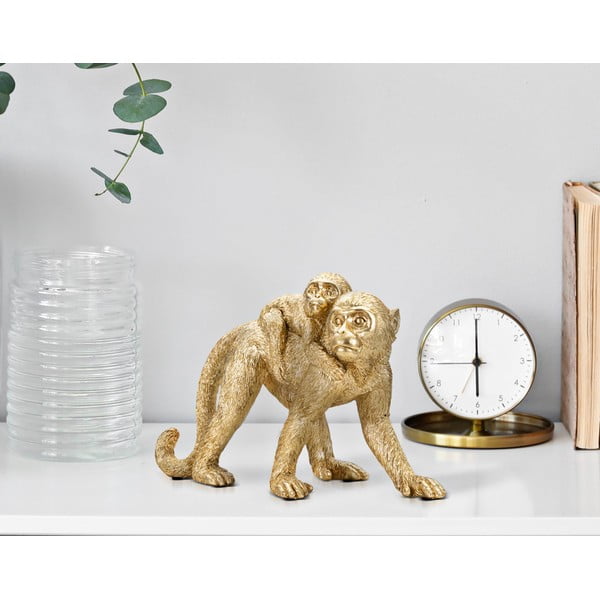 Soška z polyresínu (výška  18,5 cm) Monkey Mom – Mauro Ferretti-image-1