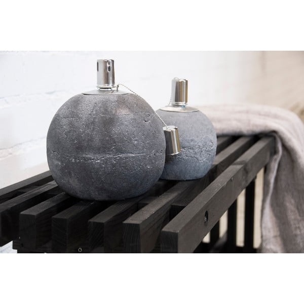 Betónová olejová lampa (výška 16 cm) – Esschert Design-image-3