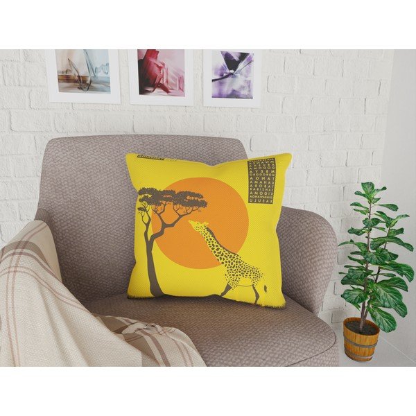 Obliečka na vankúš Vitaus Retreno Olello, 43 × 43 cm-image-1