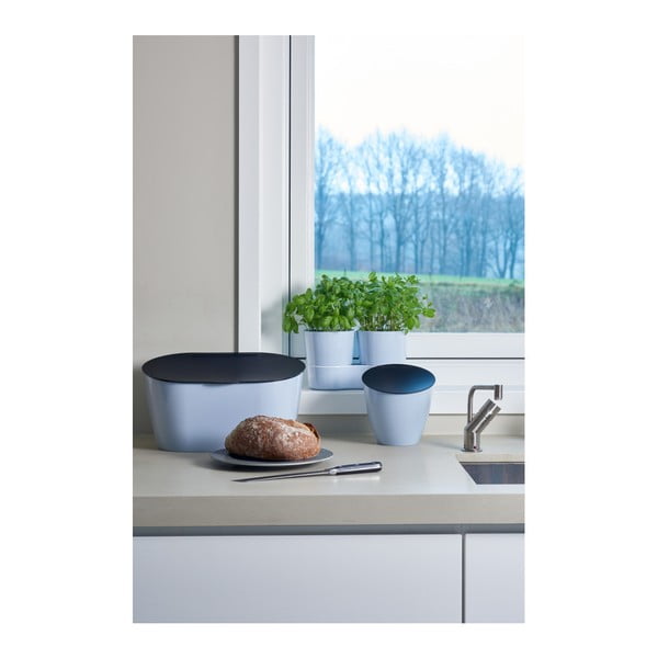 Čierny odpadkový kôš na kuchynskú linku Mepal Calypso, 2,2 l-image-1