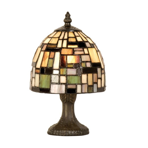 Tiffany stolná lampa Patchwork