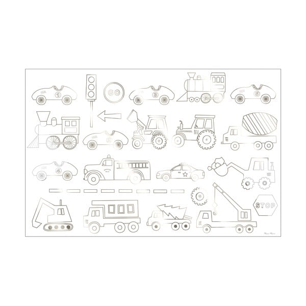 Omaľovánky Construction – Meri Meri-image-3