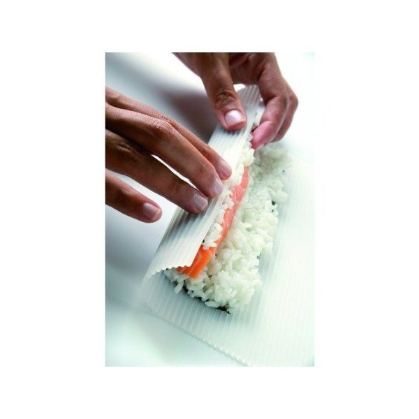Sada 8 silikónových podložiek na výrobu sushi Lékué-image-2