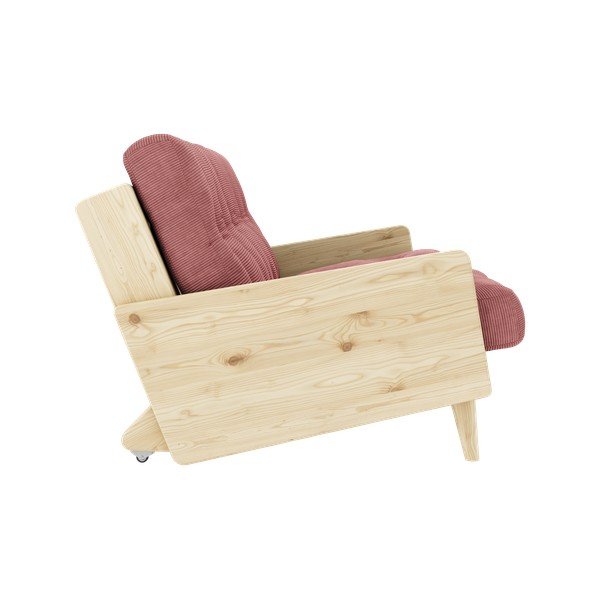 Ružová rozkladacia pohovka 190 cm India – Karup Design-image-4