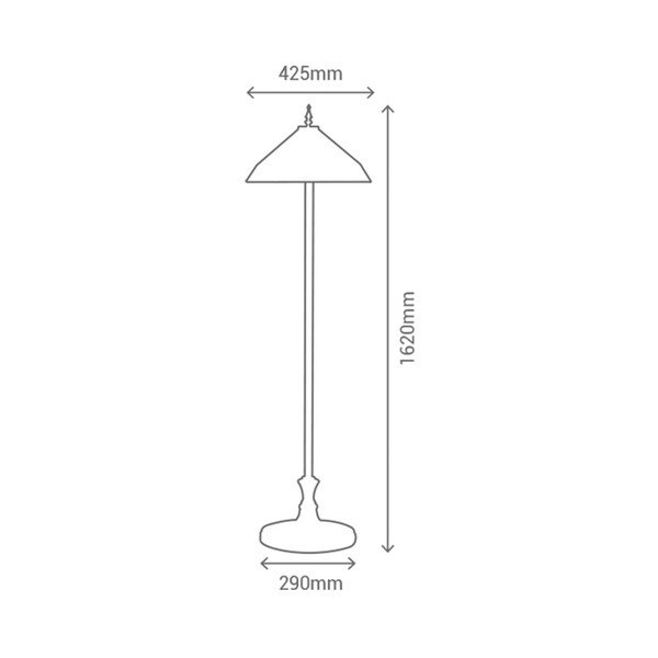 Stojacia lampa SULION Tiffany-image-2