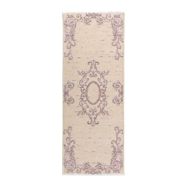 Krémovo-ružový obojstranný koberec Homemania Halimod Fango, 77 × 150 cm