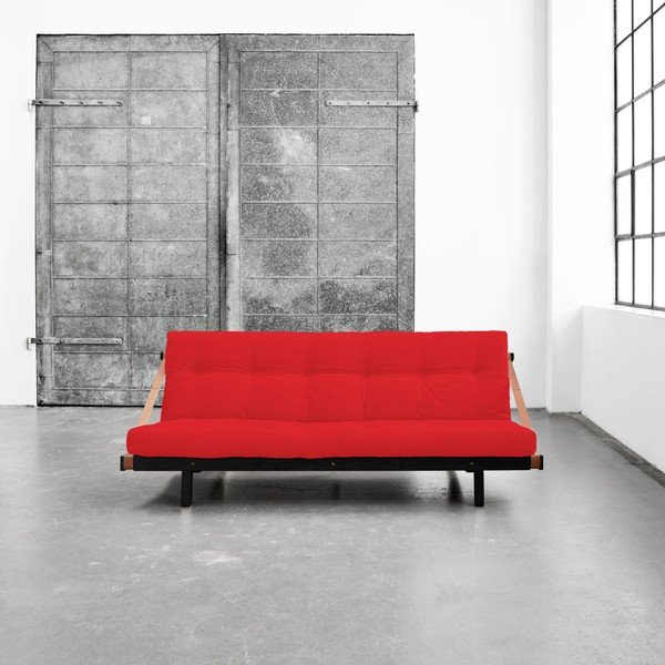 Variabilná pohovka Karup Jump Black/Red