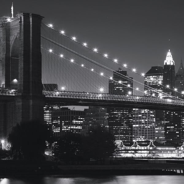 Sklenený obraz Manhattan, 20x20 cm