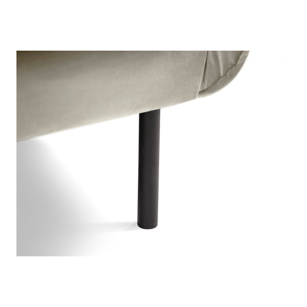 Béžové zamatové kreslo Cosmopolitan Design Vienna-image-3