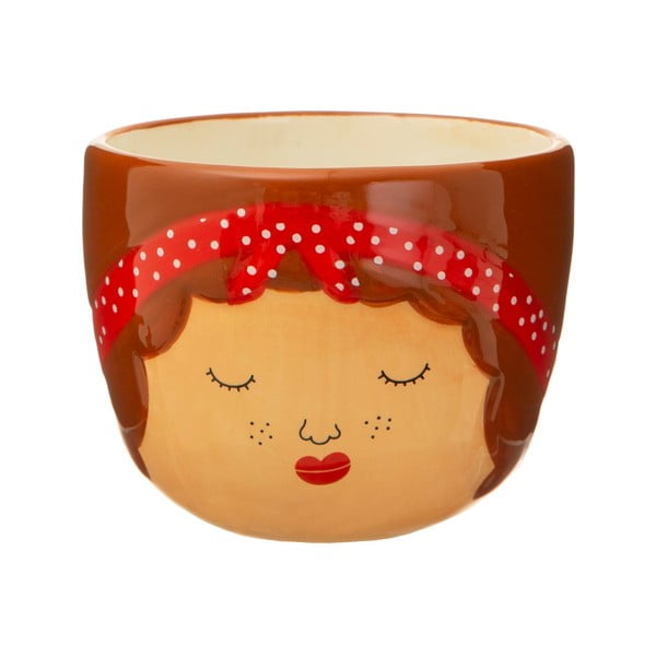 Hnedo-béžový kvetináč Sass & Belle My Kind of People Libby-image-1