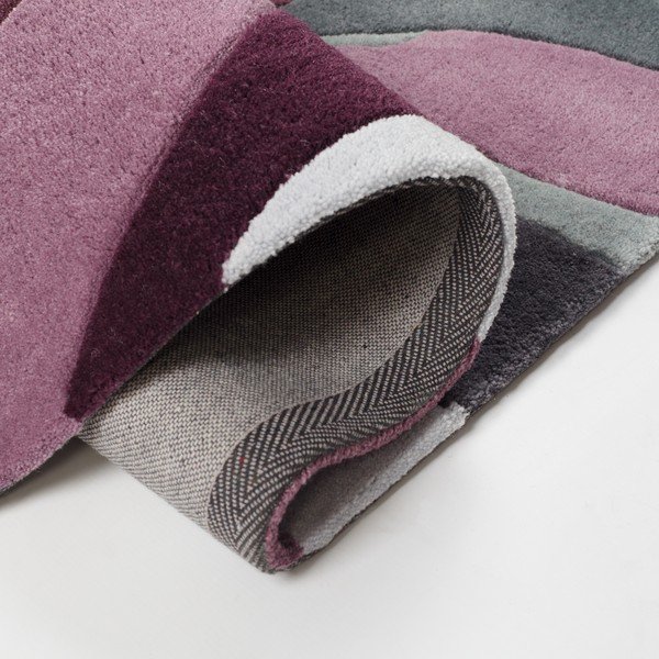 Sivo-fialový koberec Flair Rugs Splinter Purple, 120 × 170 cm-image-4