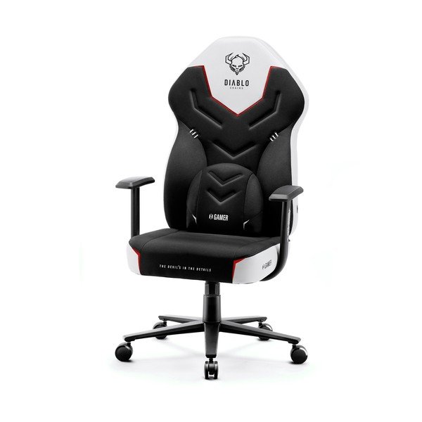 Čierna herná stolička X-Gamer 2.0 – Diablo Chairs-image-3