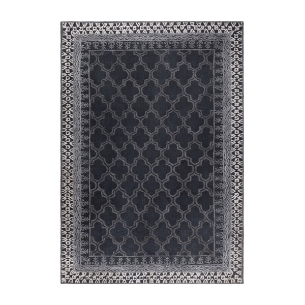 Sivý ručne vyrábaný koberec Dutchbone Kasba, 170 × 240 cm