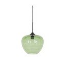 Zelené stropné svietidlo so skleneným tienidlom ø 30 cm Mayson - Light & Living